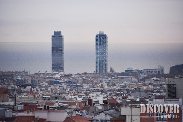 Виды со смотровой площадки в парке