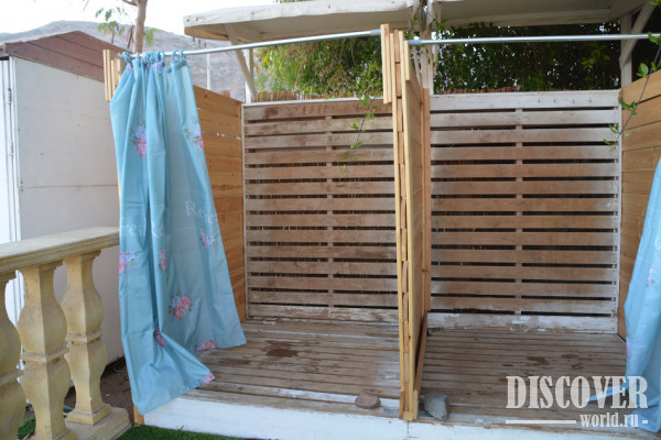 Раздевалка на пляже