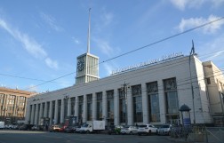 Камера хранения на Финляндском вокзале в Санкт-Петербурге