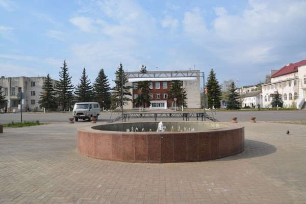 Сквер на Центральной улице, Калязин