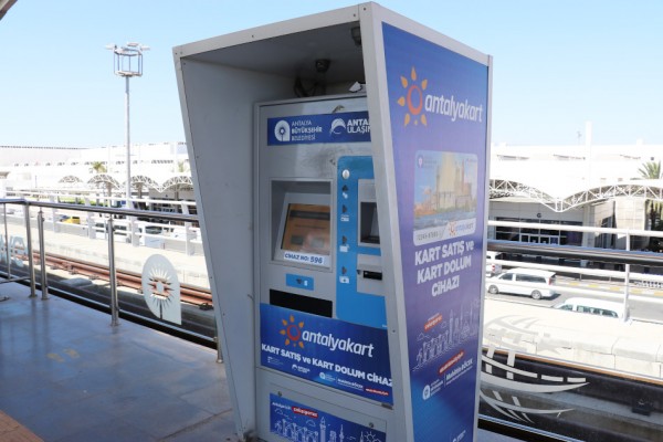 Как пользоваться автоматом по продаже билетов в Анталье